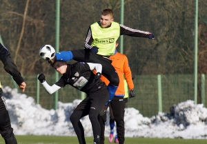 Rozgrywający Kadry Śląska Amatorów Wojciech Rasek dorównuje Messiemu... wzrostem