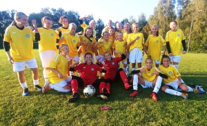 Drugie zwycięstwo reprezentantek Śląskiego ZPN U14 w Giebułtowie